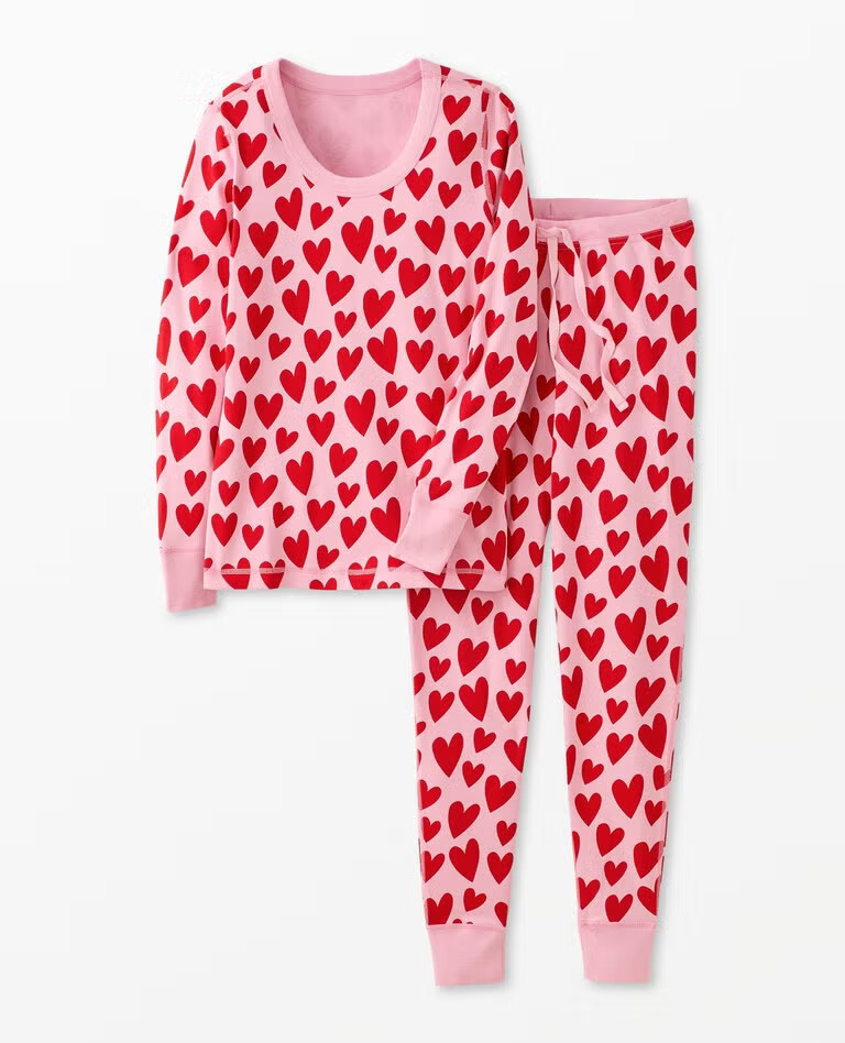 Women's Valentine's Long John Pajama Set | Hanna Andersson