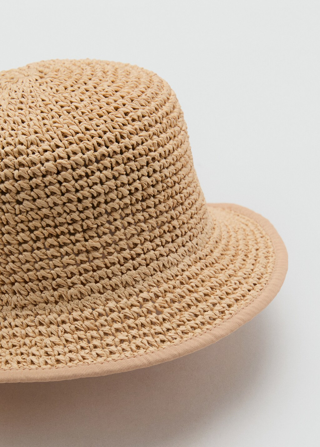 Natural fibre bucket hat - Women | MANGO United Kingdom | MANGO (UK)