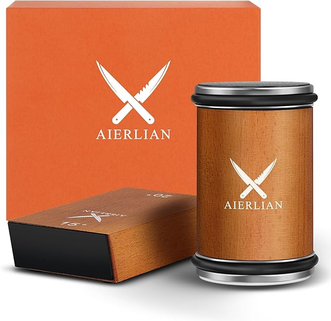 Knife Sharpener Tool, Rolling Knife Sharpener Kit, Knife Sharpening with Diamonds and Ceramic for... | Amazon (US)