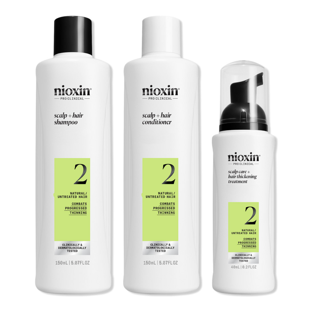 Nioxin Scalp + Hair Thickening System 2 Kit - Trial Size | Ulta