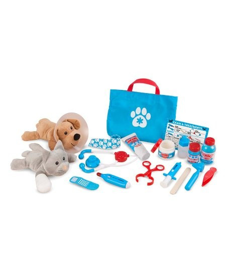 Melissa & Doug Examine & Treat Pet Vet Play Set | Zulily