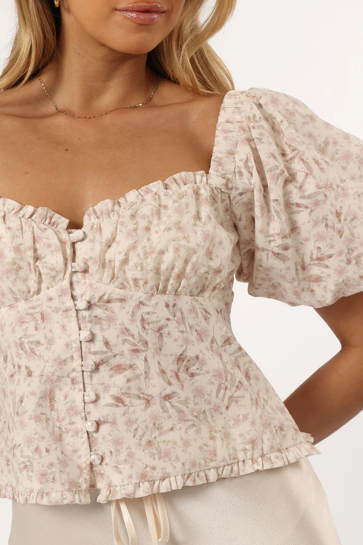 Kayne Top - Ivory Pink | Petal & Pup (US)