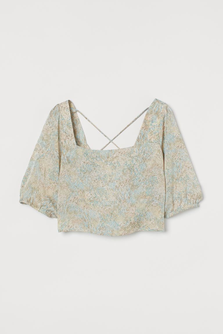 Open-backed Blouse | H&M (US + CA)