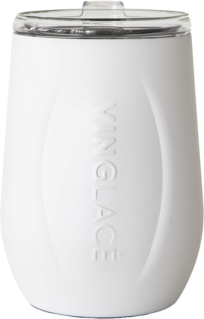 Vinglacé Stainless Steel Stemless Wine Glass- Insulated Wine Tumbler with Glass Insert and Sip L... | Amazon (US)