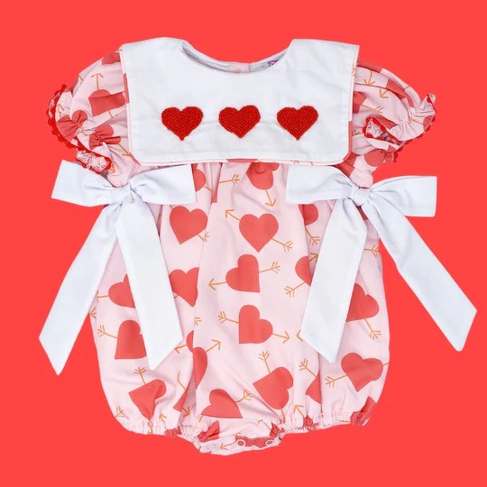 French Knot Heart Bubble | Poppy Kids Co