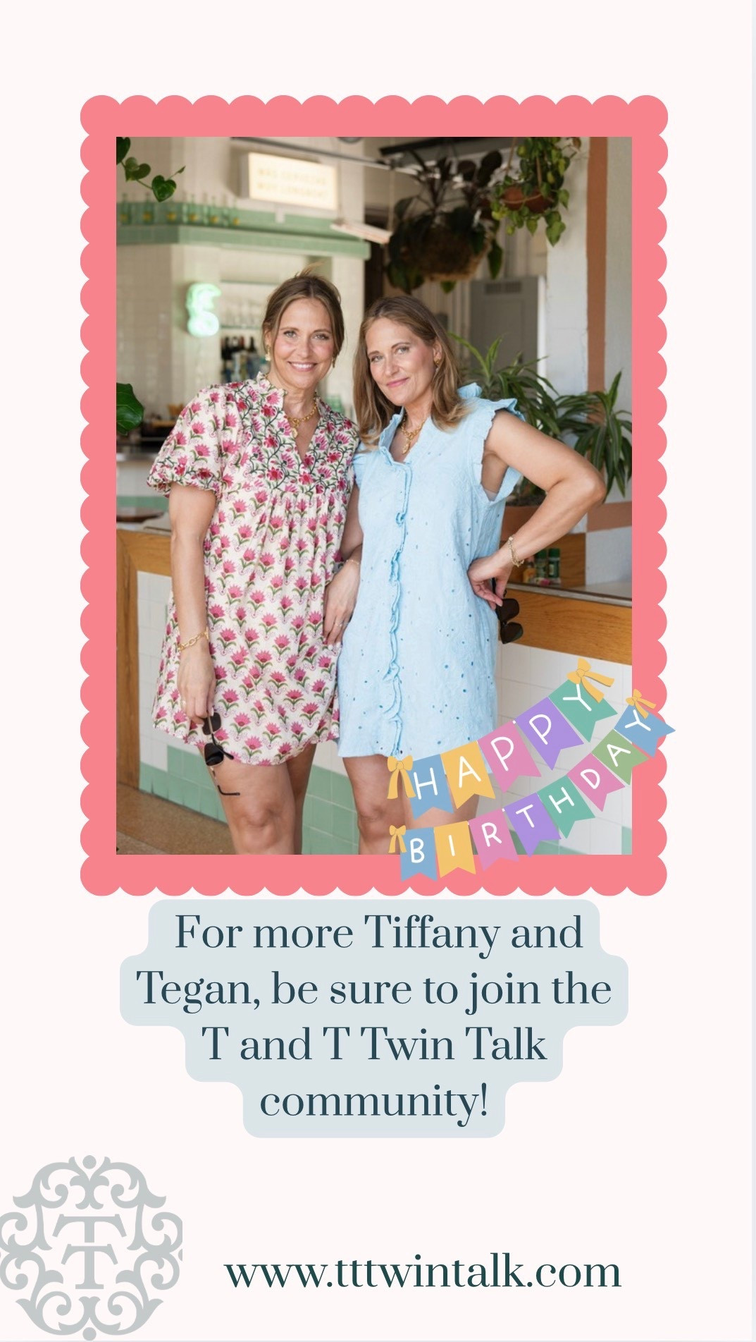 We’ve got more coming—exclusive drops, fresh fashion finds, our book club picks, and more—delivered straight to your inbox!

Copy and paste this link into your browser to sign up: 
https://tandttwintalk.myflodesk.com/tandttwintalkemaillist

#LTKOver40 #LTKMidsize