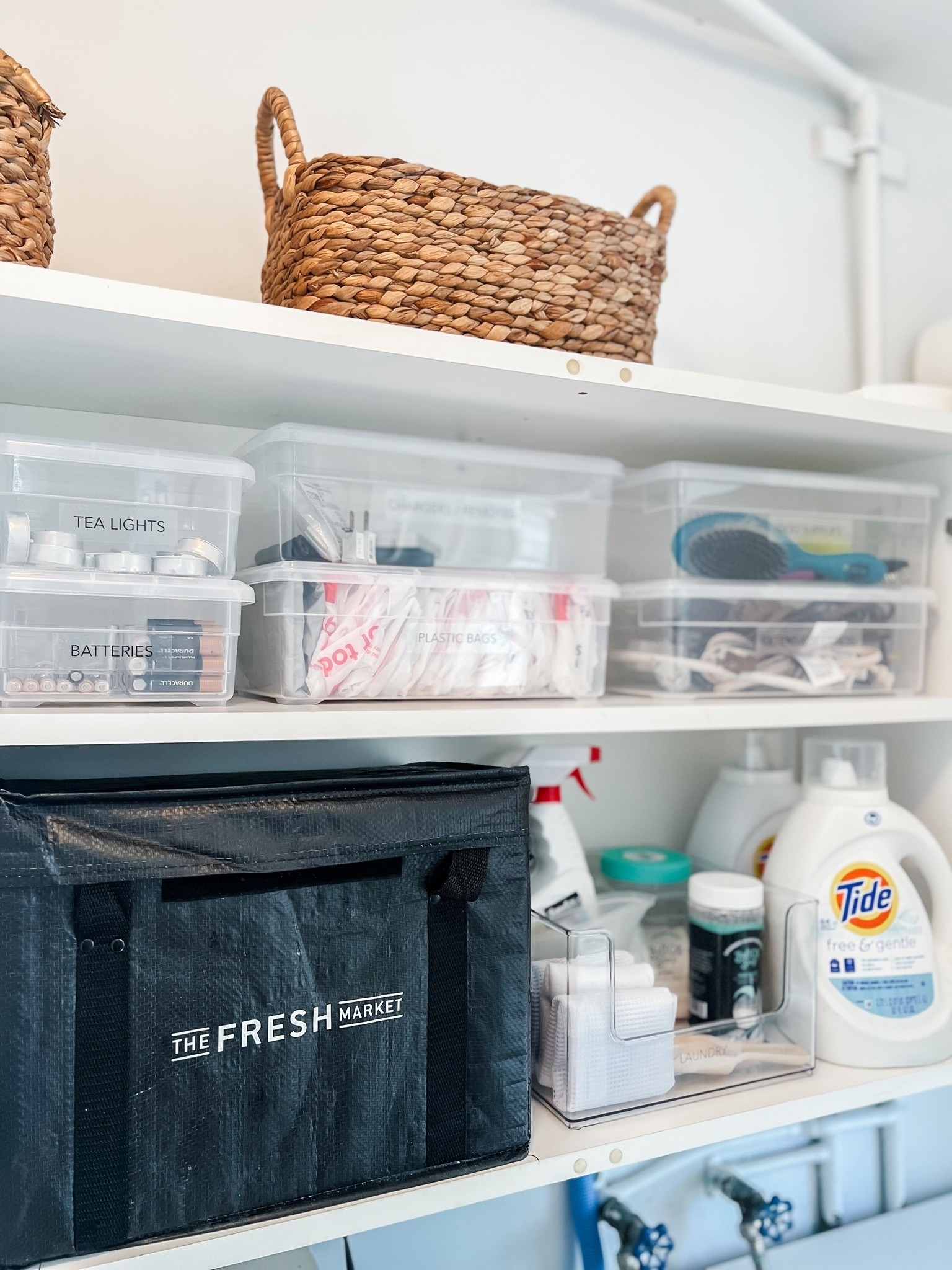 My best college dorm advice: CONTAINMENT! 

Stack bins with lids to use allllll your vertical space when you can. And overall just keep things contained when possible - boundaries baby!

#LTKHome #LTKSaleAlert #LTKmomlife