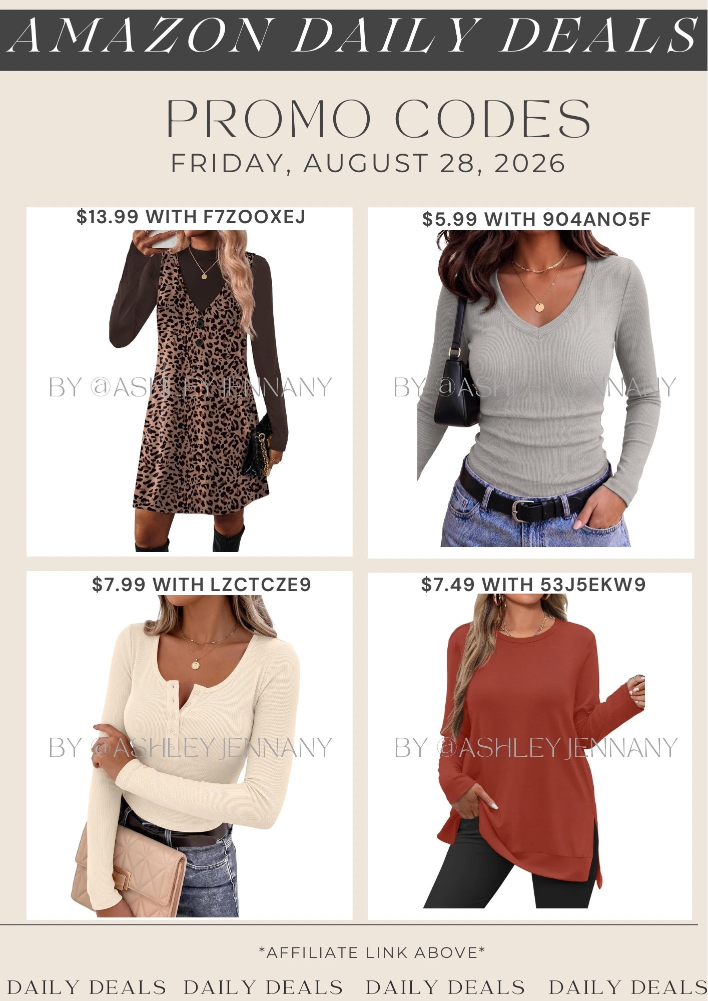 Amazon deals

#LTKMidsize #LTKSaleAlert #LTKSeasonal