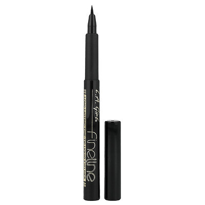 L.A. Girl, Fineline Eyeliner, GLE721 Black, 0.037 fl oz (1.1 ml) | iHerb