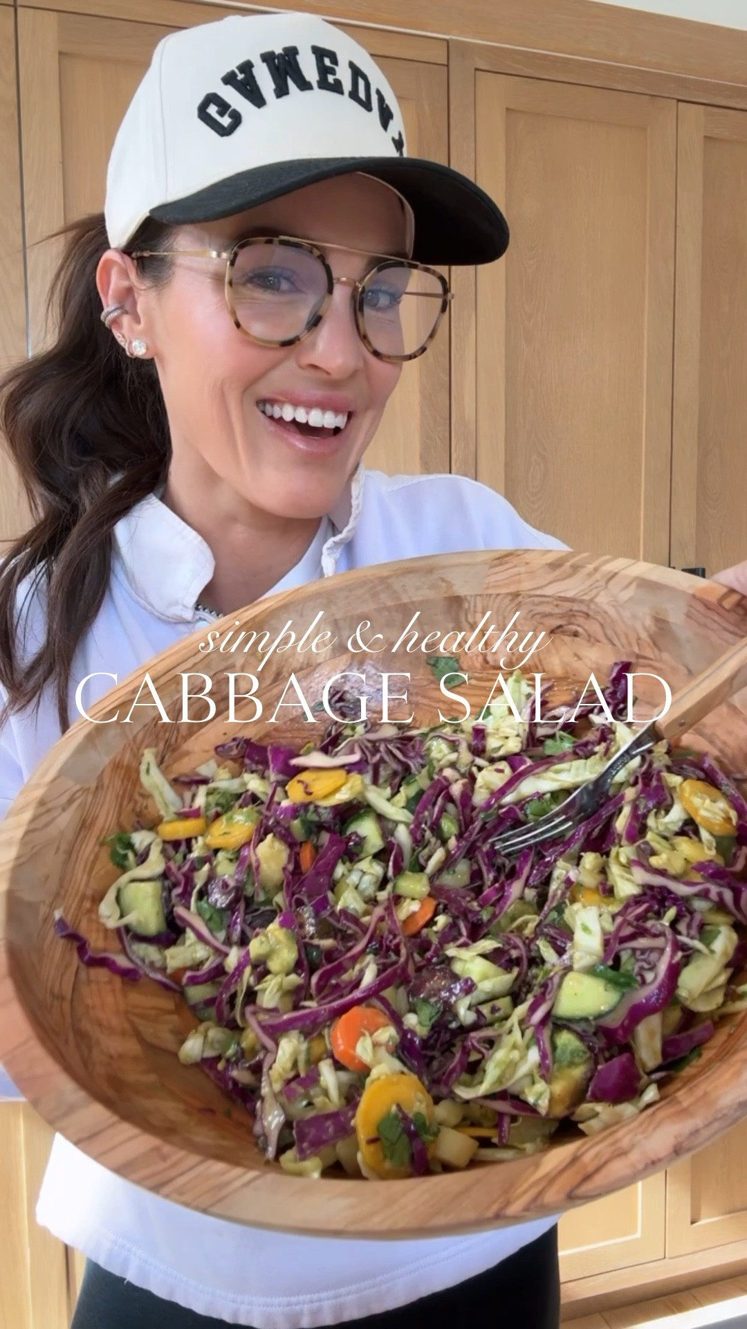 EATS \ simple & easy ginger cabbage salad!🥗🫚 This is one of my favorites to make for the family. It’s crunchy and delicious!! I pair it with a protein (wild salmon, flank steak, ground turkey) and quinoa or rice. These combos are🤌🏻🤌🏻 Recipe details on SBKliving.com👩🏻‍🍳

Kitchen
Home 
Food

#LTKfoodie #LTKHome