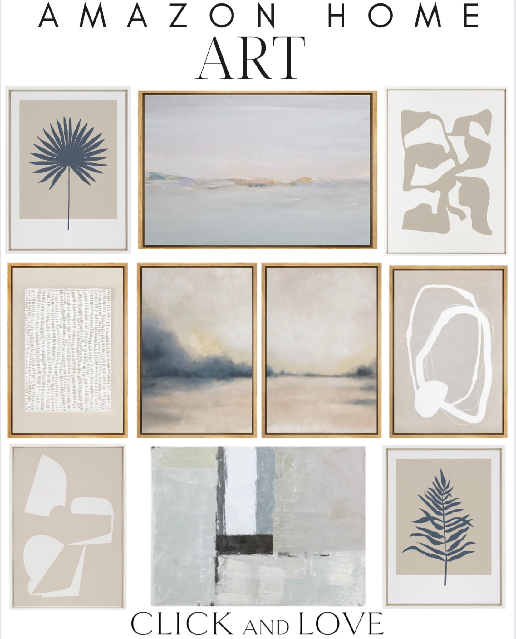 Amazon home art! Neutral budget Friendly pieces👏🏼

Amazon, Amazon home, Amazon finds, Amazon must haves, Amazon art, Amazon Home decor, wall decor, neutral art, budget friendly art, Framed art, abstract art, modern art, traditional art #amazon #amazonhome

#LTKunder100 #LTKhome #LTKstyletip