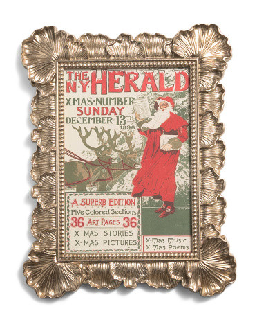 11x14 Herald Santa Poster Wall Art | TJ Maxx