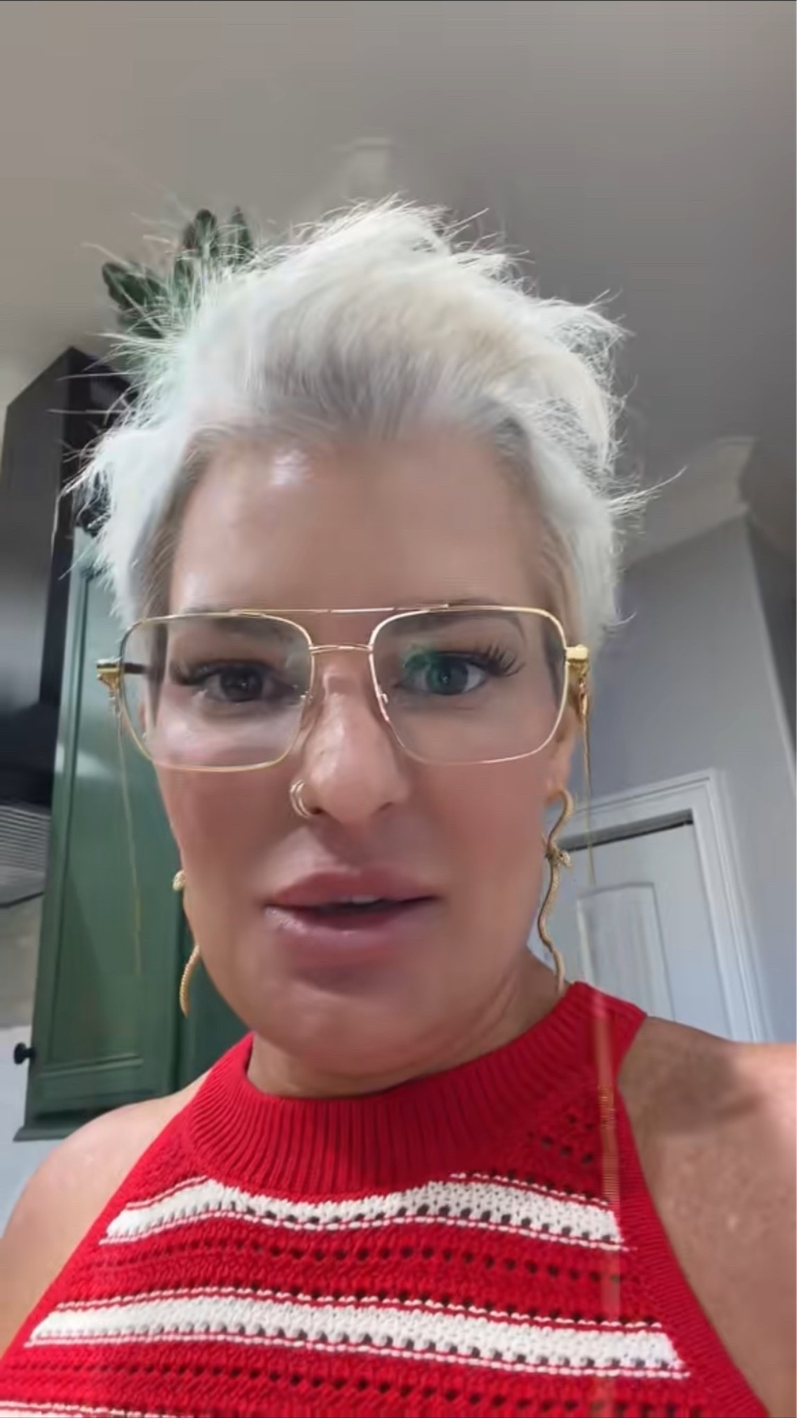 Y’all gotta get this top.  And you always be asking about my glasses chain!

#LTKgrwm #LTKootd #LTKBeauty