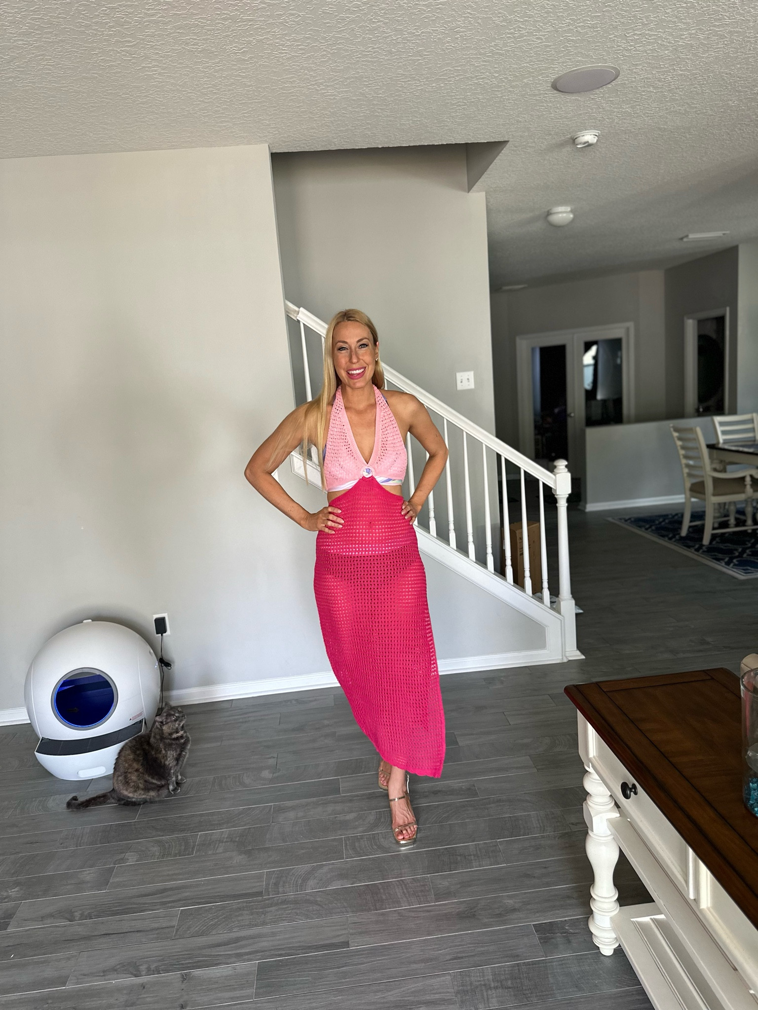 I love this two tone crochet cover up 
👙 looks great with so many bikinis 
👙wearing size small

#LTKswim #LTKtravel #LTKfindsunder50