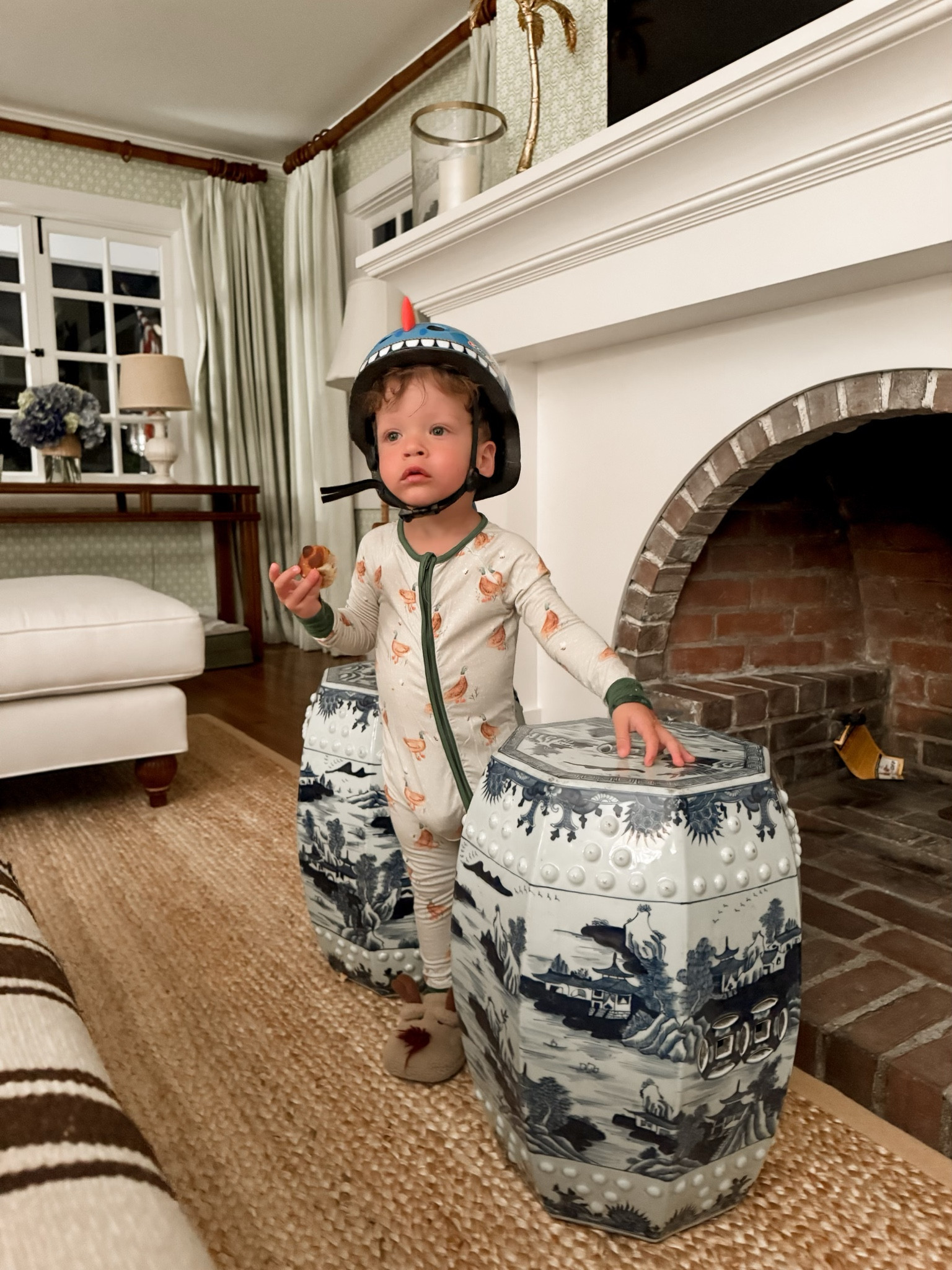 You mean you don’t wear your helmet with your pjs?! 

— Kimberly | Team AF 

#LTKFamily #LTKKids #LTKBaby