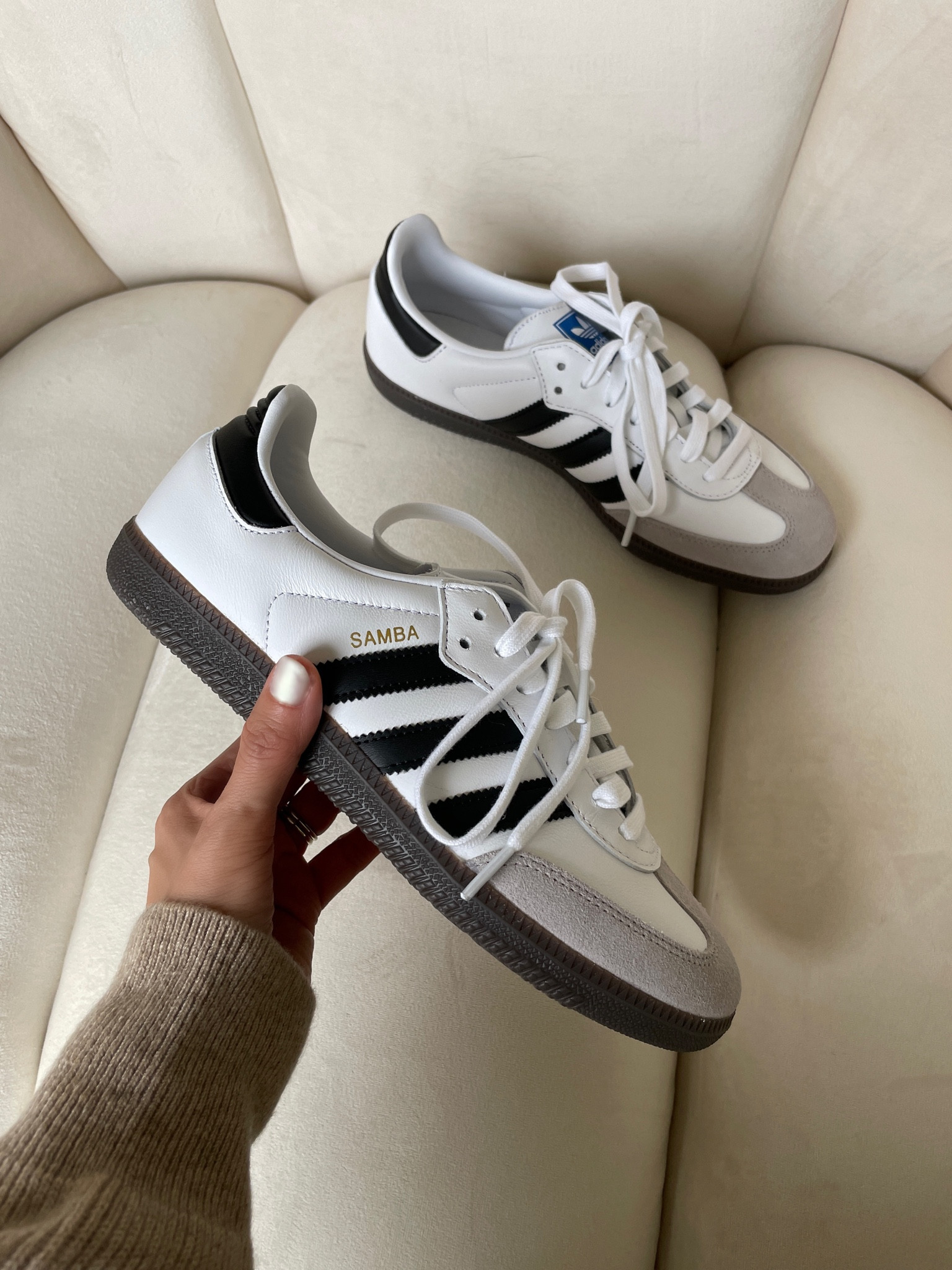 How to wear adidas samba classic for women
Head over the blog for full blog post
Adidas white samba sneakers 
Adidas black samba sneakers 
How to wear adidas samba sneakers 
Adidas samba outfit ideas women
Adidas samba sizing 


#LTKunder100 #LTKshoecrush