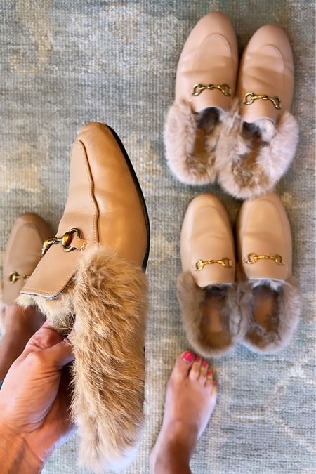 a forever favorite Amazon find: these faux fur neutral slip on mules - so comfortable, warm, and cute. If between sizes go 1/2 up because they run snug. I have the lighter tan and darker tan - love them both and linking them both

#LTKshoecrush #LTKunder100 #LTKSeasonal