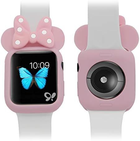 Amazon.com: Soft Silicone Mouse Ears Protective Case Disney Character Compatible with I Watch Ser... | Amazon (US)