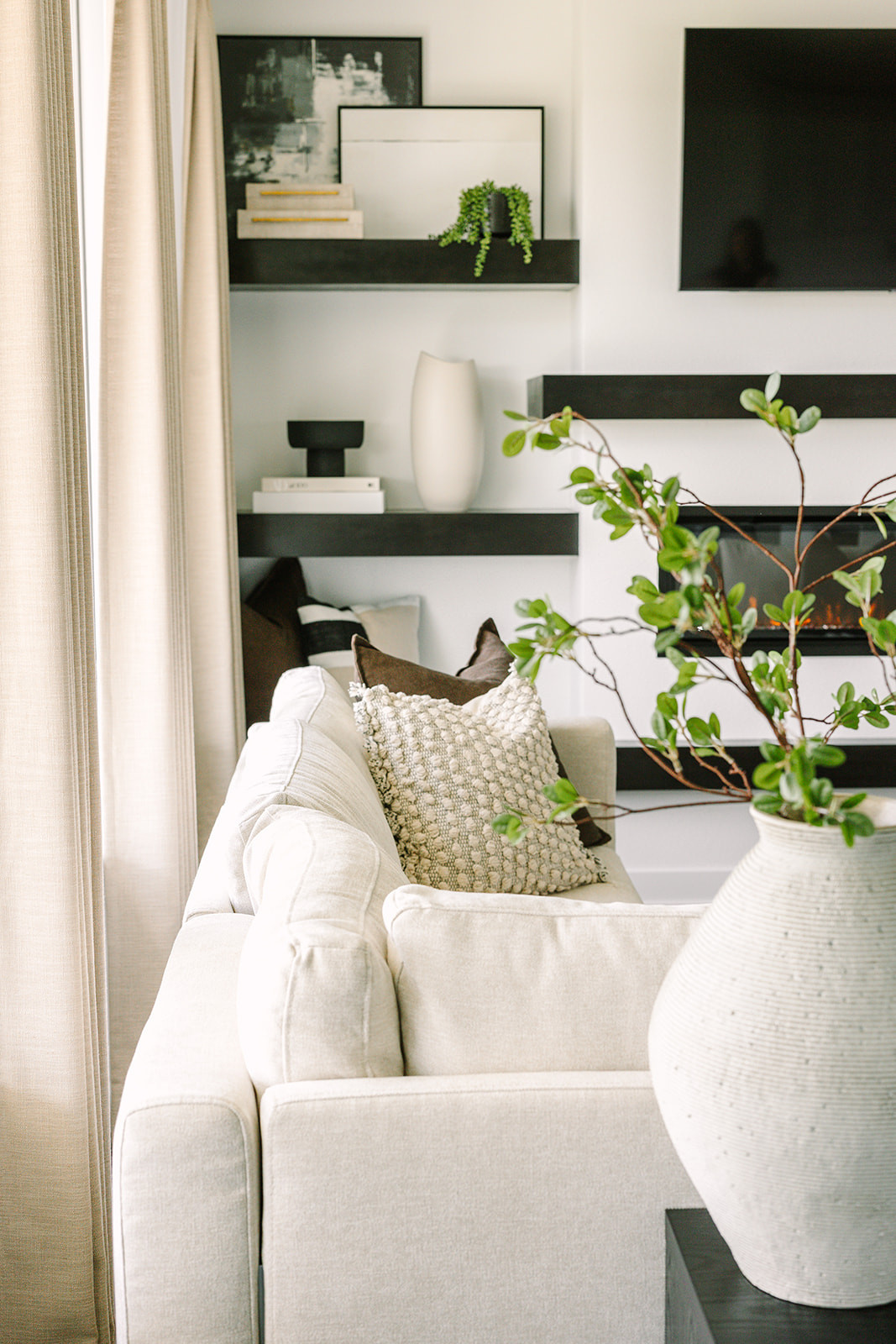 My neutral living room decor—soft textures, warm tones, and the coziest everyday vibes 🤍  

 

#LTKHome
