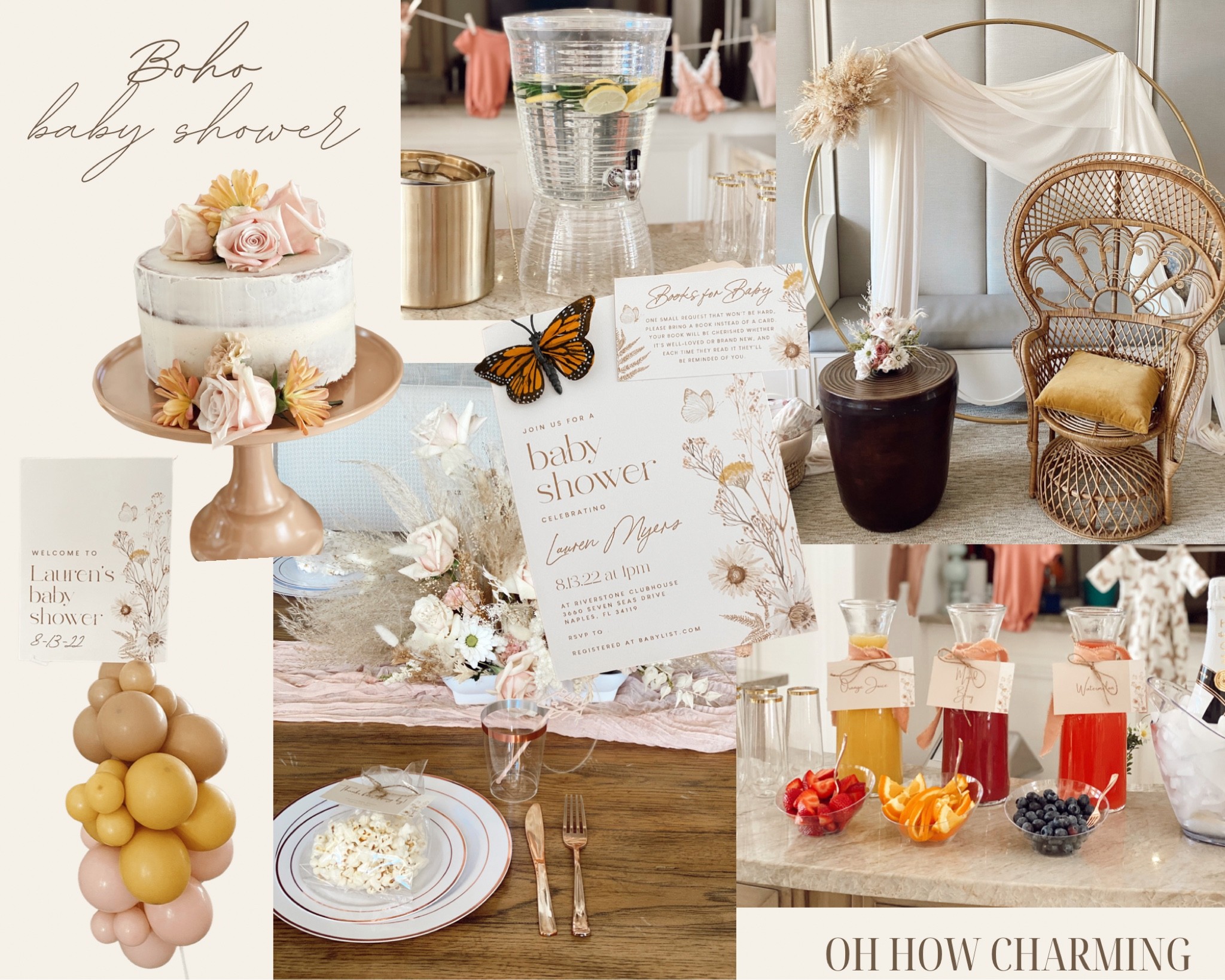 Boho baby shower | girl baby shower | baby shower ideas 

#LTKbump #LTKbaby #LTKfamily