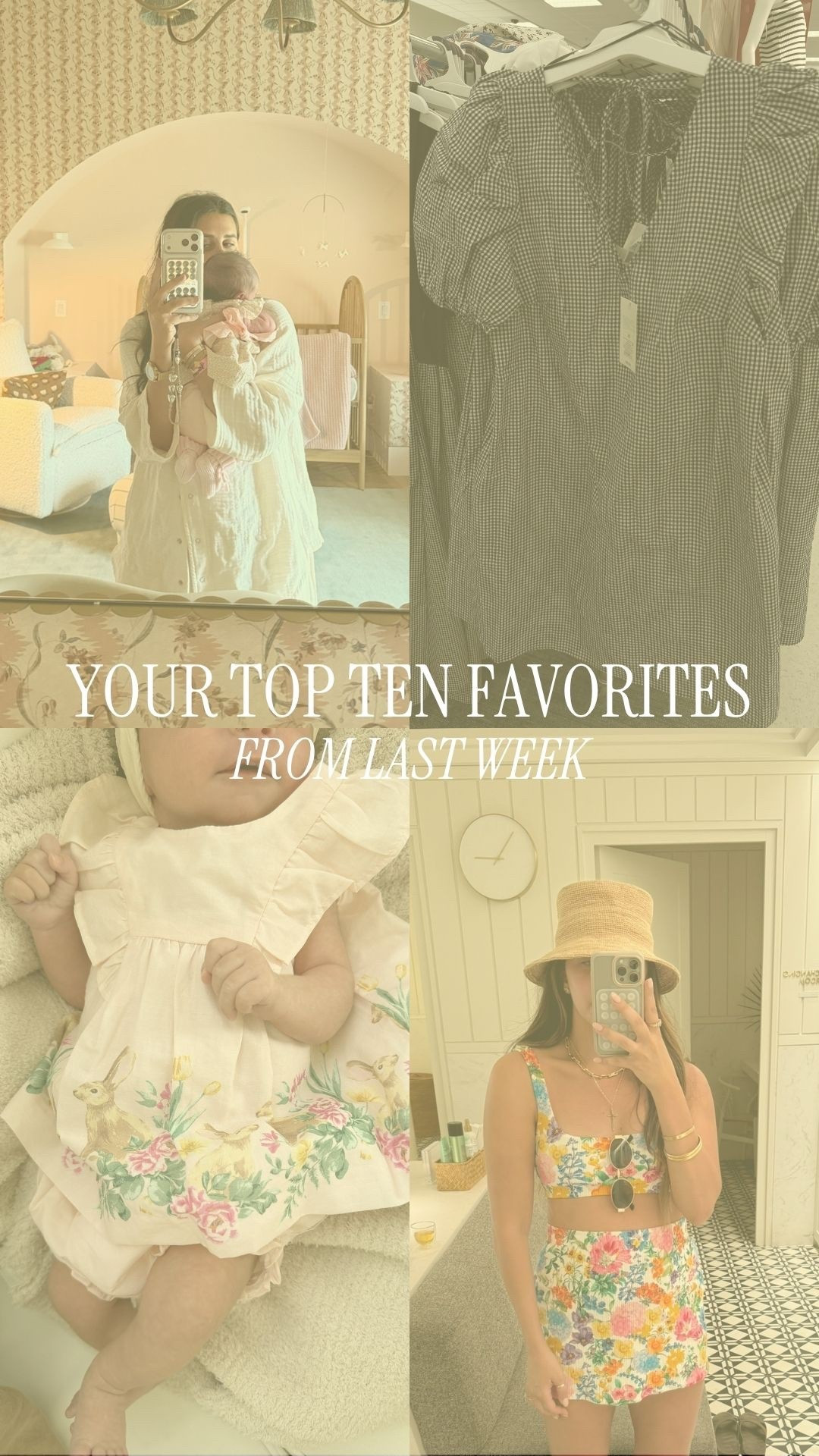 Your top ten favorites from last week💐

Dressupbuttercup.com #dressupbuttercup #dederaad


#LTKgrwm #LTKmomlife #LTKdayinmylife