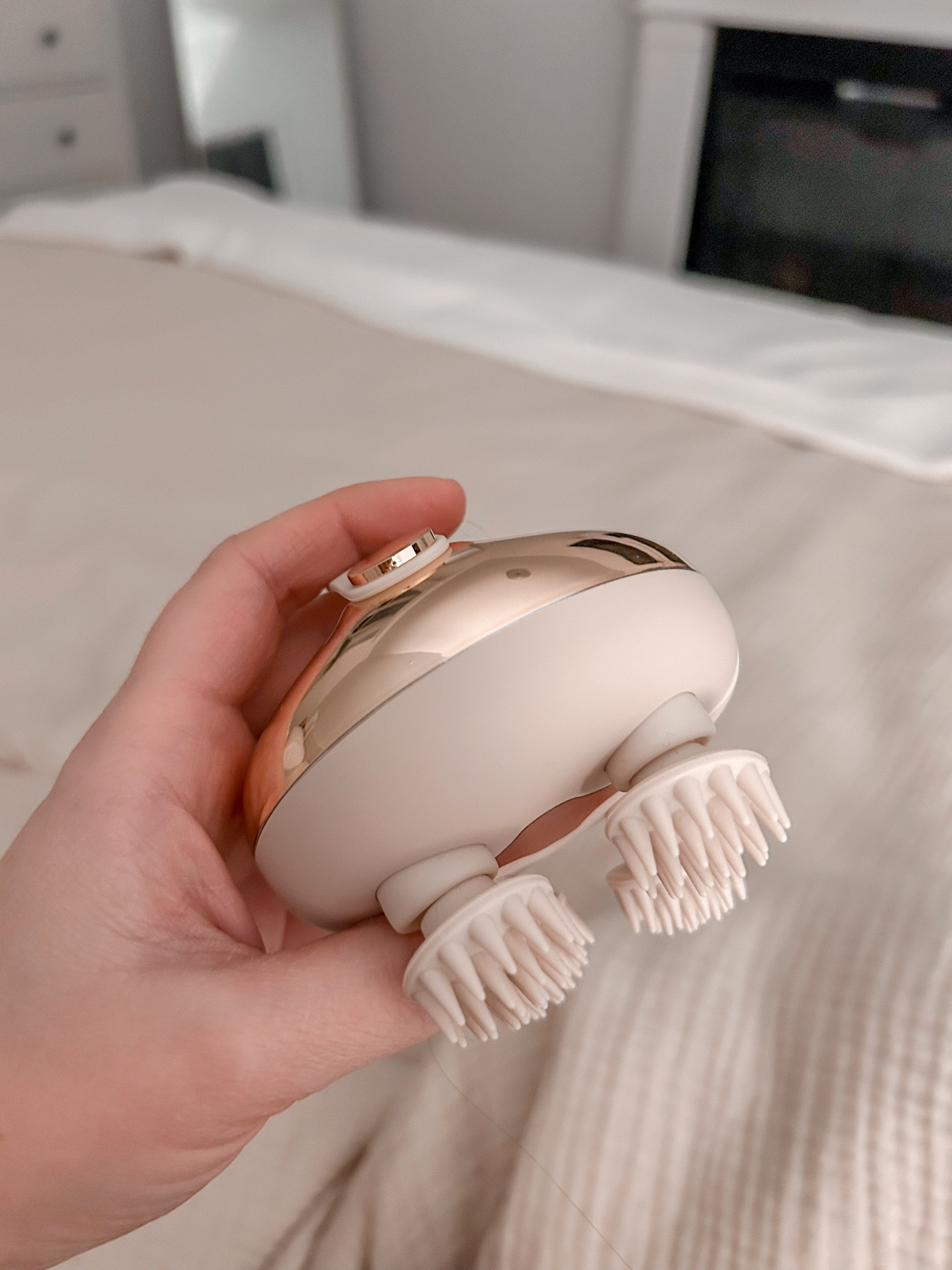 This scalp massager with red light is the best thing I’ve purchased in a while. 

#LTKGiftGuide