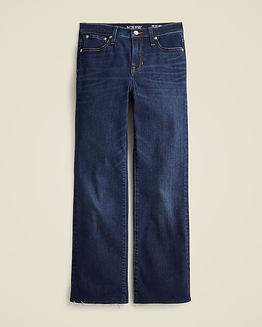 Petite mid-rise kickout jean | J. Crew US