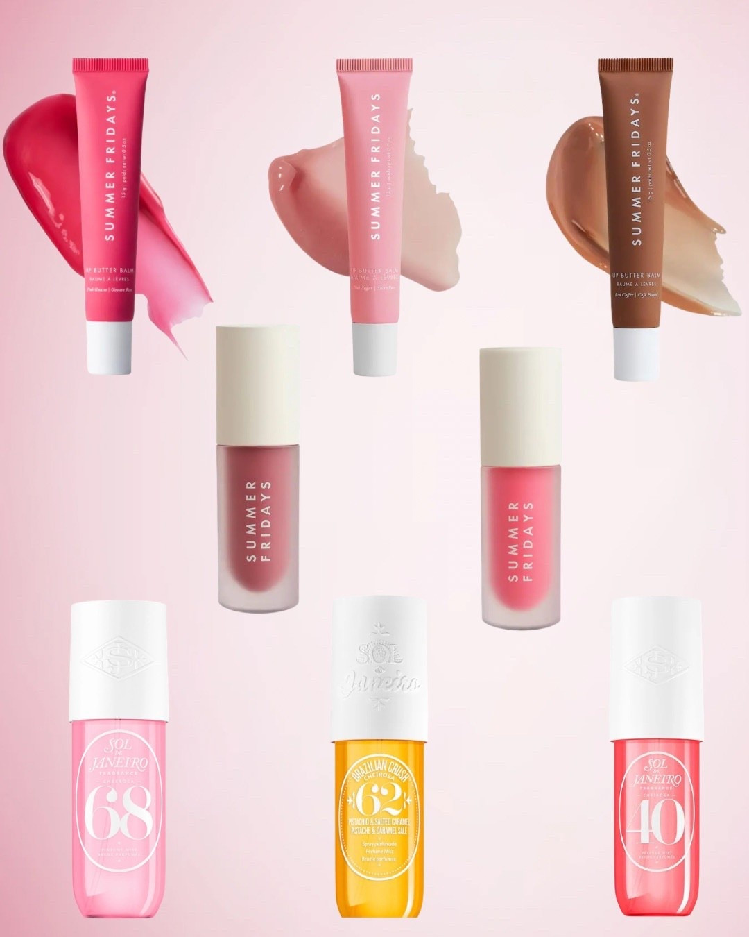 Makeup and Beauty Gift Guide Ideas - Sephora Makeup | Summer Fridays Lip Butter Balm | Lip Hydration | | Lip Oil | Lip Moisturizer | Sol De Janeiro | Gift Guide | Stocking Stuffers | Hair Perfume | Perfume Mist | Womens Accessories | Girls Accessories Gift | Christmas Gift 

#LTKBeauty #LTKHoliday #LTKGiftGuide