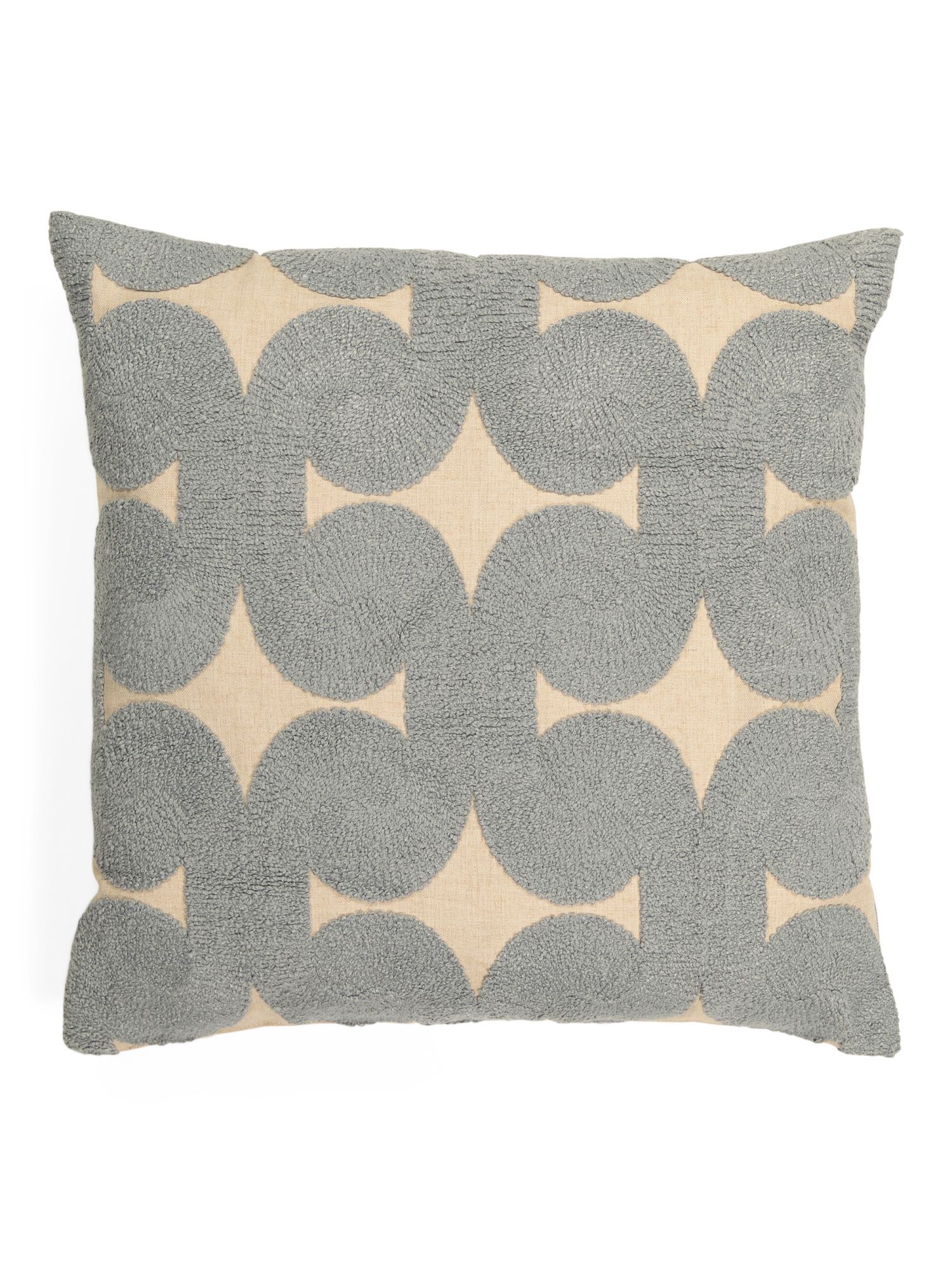 Made In Usa 22x22 Linen Contemporary Pattern Pillow | Throw Pillows | Marshalls | Marshalls