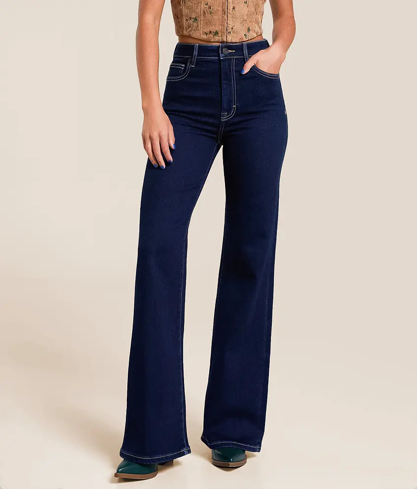 Happi Comfort Flare Stretch Jean | Buckle