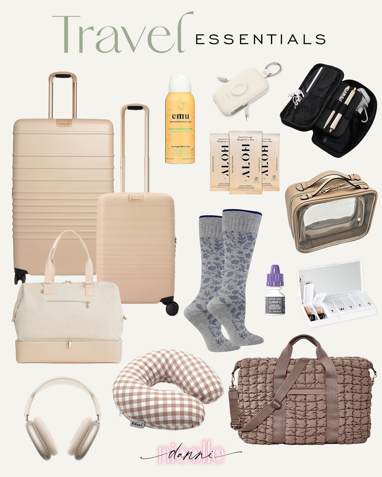 My go-to travel essentials!

#travelmusthaves

Travel must haves. Travel essentials. Amazon travel essentials. Amazon finds. Target puffer weekender bag. Go to luggage. Best luggage. Travel pillow. Flight essentials  

#LTKFindsUnder100 #LTKFindsUnder50 #LTKTravel