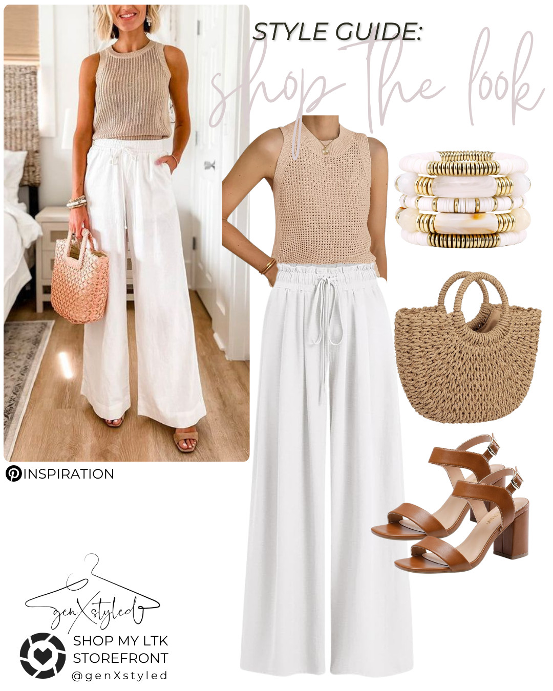 Serving summer outfit ideas with breezy palazzo pants, chic sleeveless tops, and the perfect straw bag to complete the look! Whether you're brunching, beach walking, or just soaking up sunshine, these Amazon finds are your go-to style inspo.
#SummerInspirationalOutfit #SummerOutfitIdeas #AmazonFinds #PalazzoPants #SummerStyle #OOTD #AmazonFashion  

 #LTKSummerEdit #LTKSeasonal #LTKStyleTip