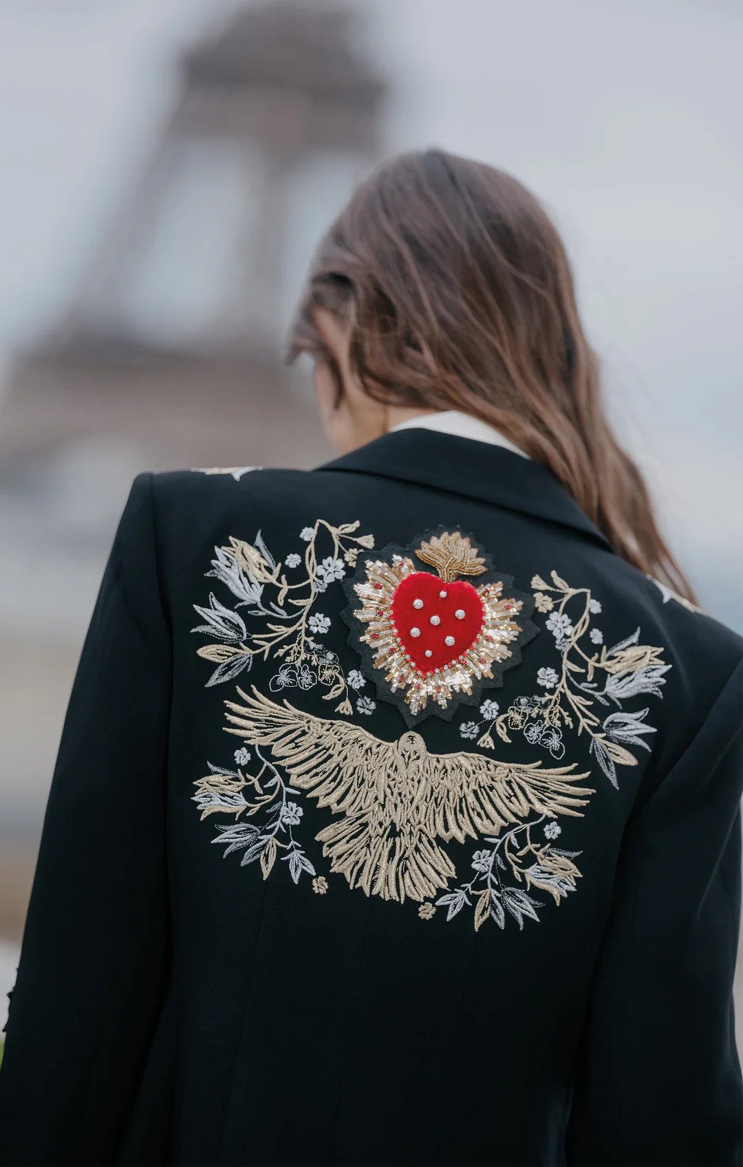 Heritage Patch Cheyenne Blazer | Cinq à Sept