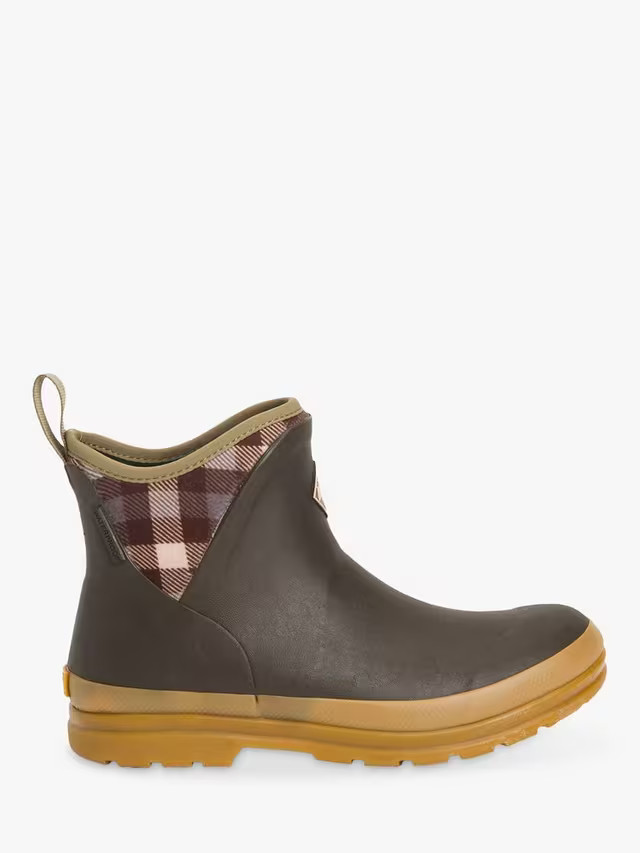 MuckOriginals Ankle Wellington Boots, Brown | John Lewis (UK)