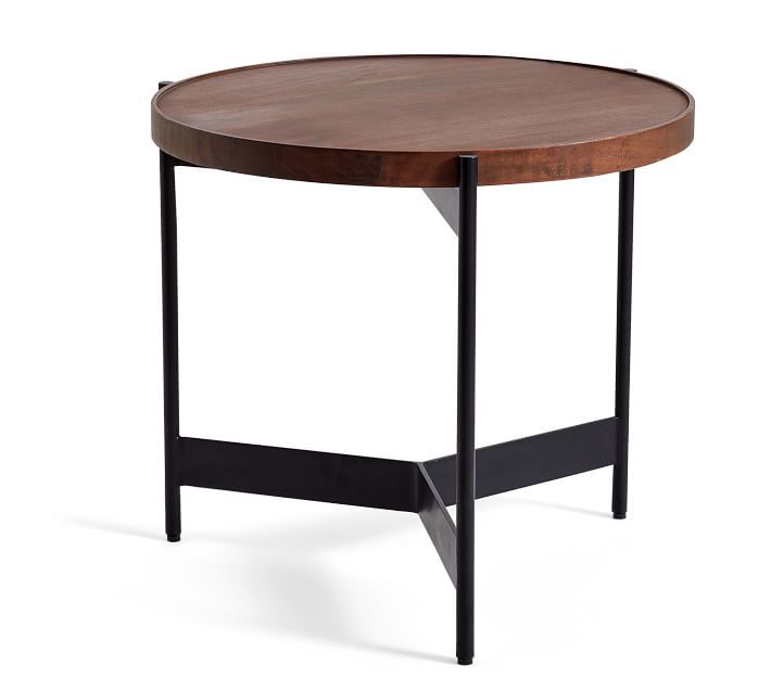 Warren 21" Round End Table | Pottery Barn (US)