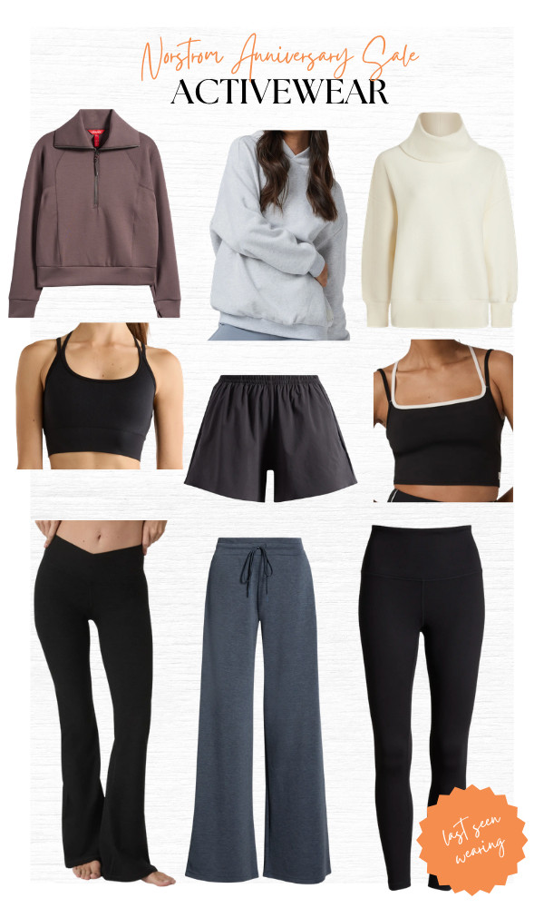 Activewear we're loving from the Nordstrom sale!  

 #LTKootd #LTKSeasonal #LTKOver40
