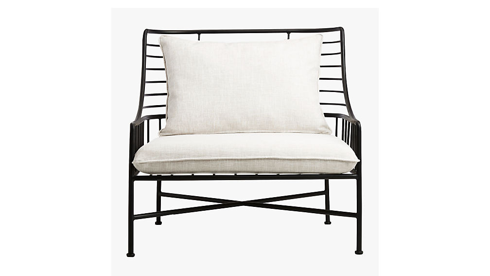 Breton Black Metal Chair + Reviews | CB2 | CB2