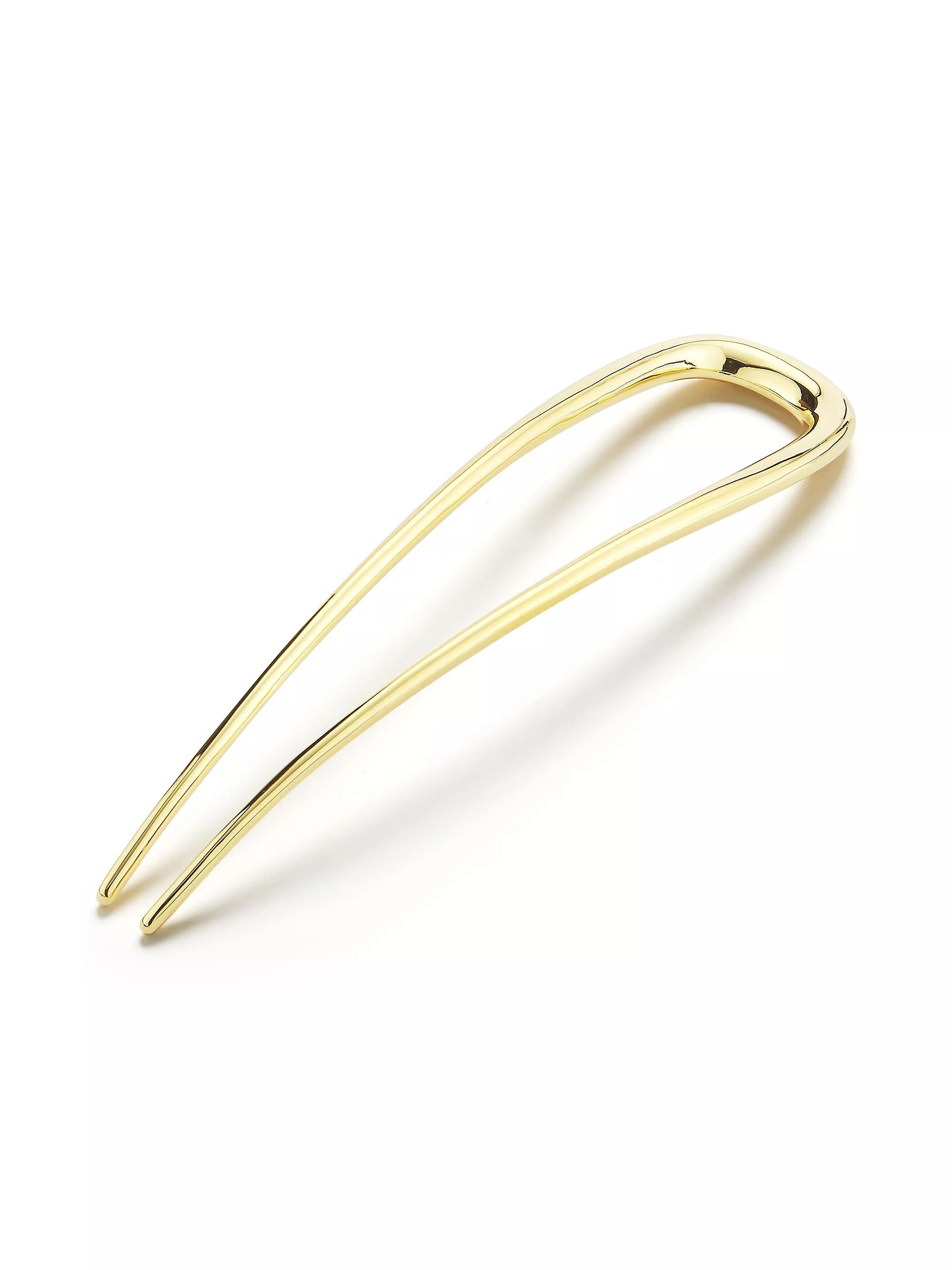 Large Sleek Goldplated Hair Pin | Saks Fifth Avenue