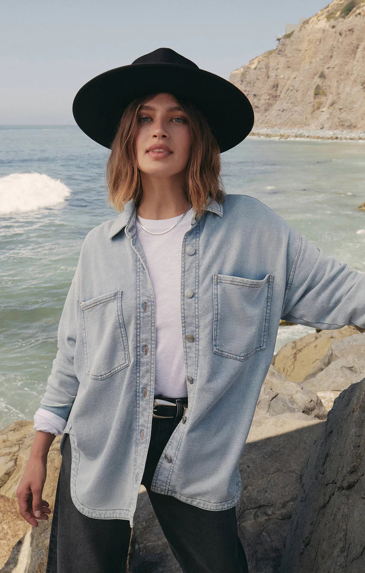 All Day Knit Denim Jacket | Z Supply