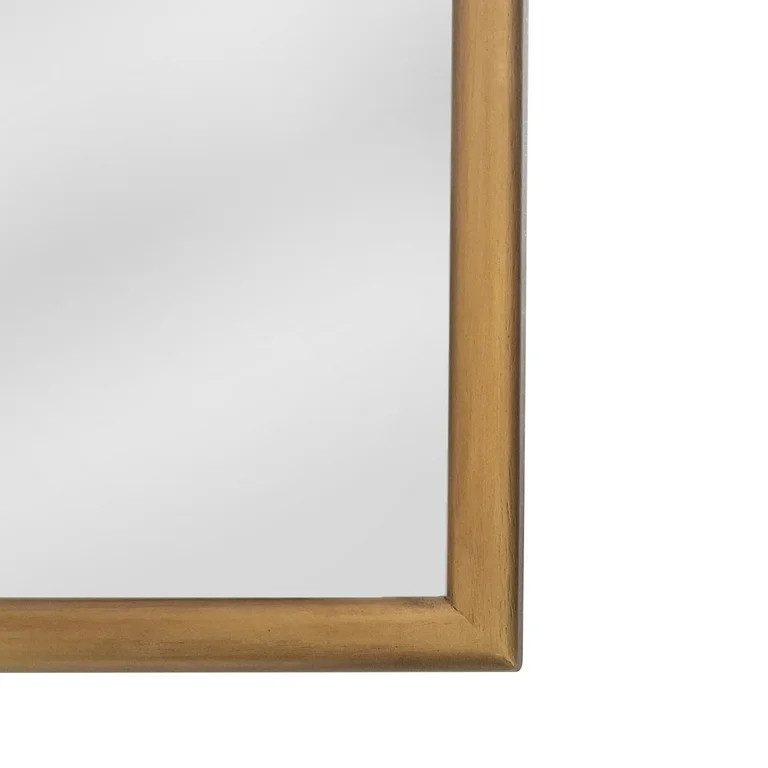 My Texas House Ornate Gold Floral Carved Wood Framed Mirror 23x29.5 | Walmart (US)