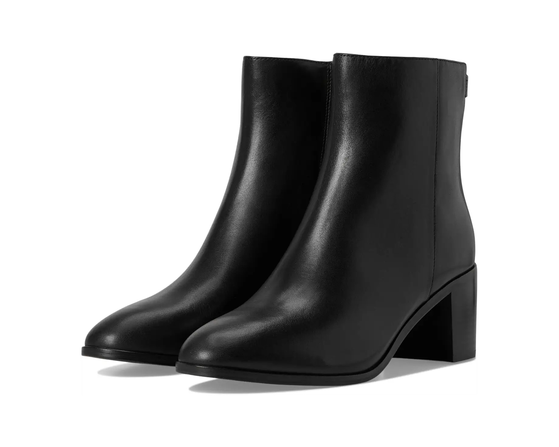 Cassie Burnished Leather Bootie | Zappos