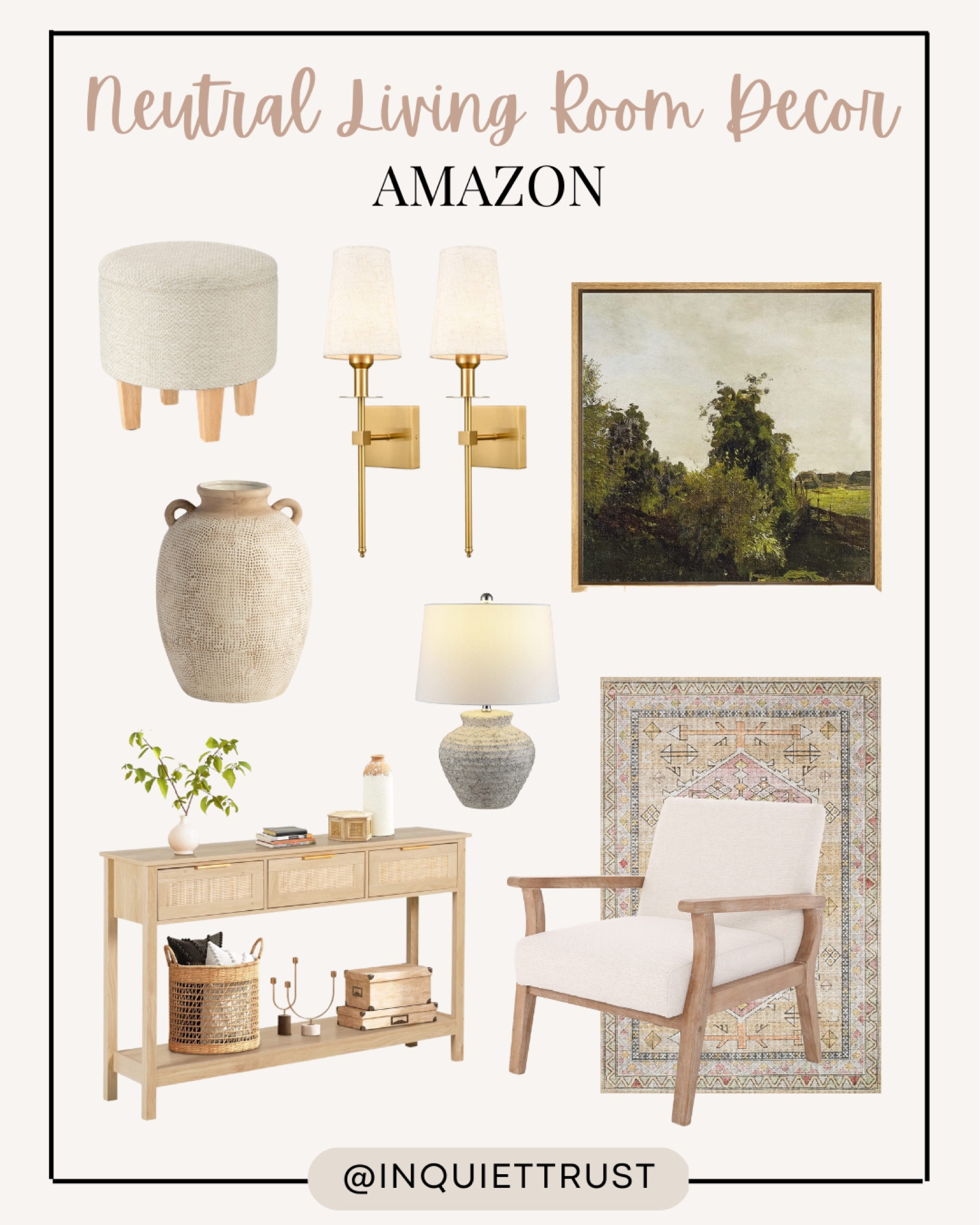 Home finds: neutral decor for your living room! 

#livingroomrefresh #homedecor #amazonhome #amazonfinds

#LTKhome #LTKFind