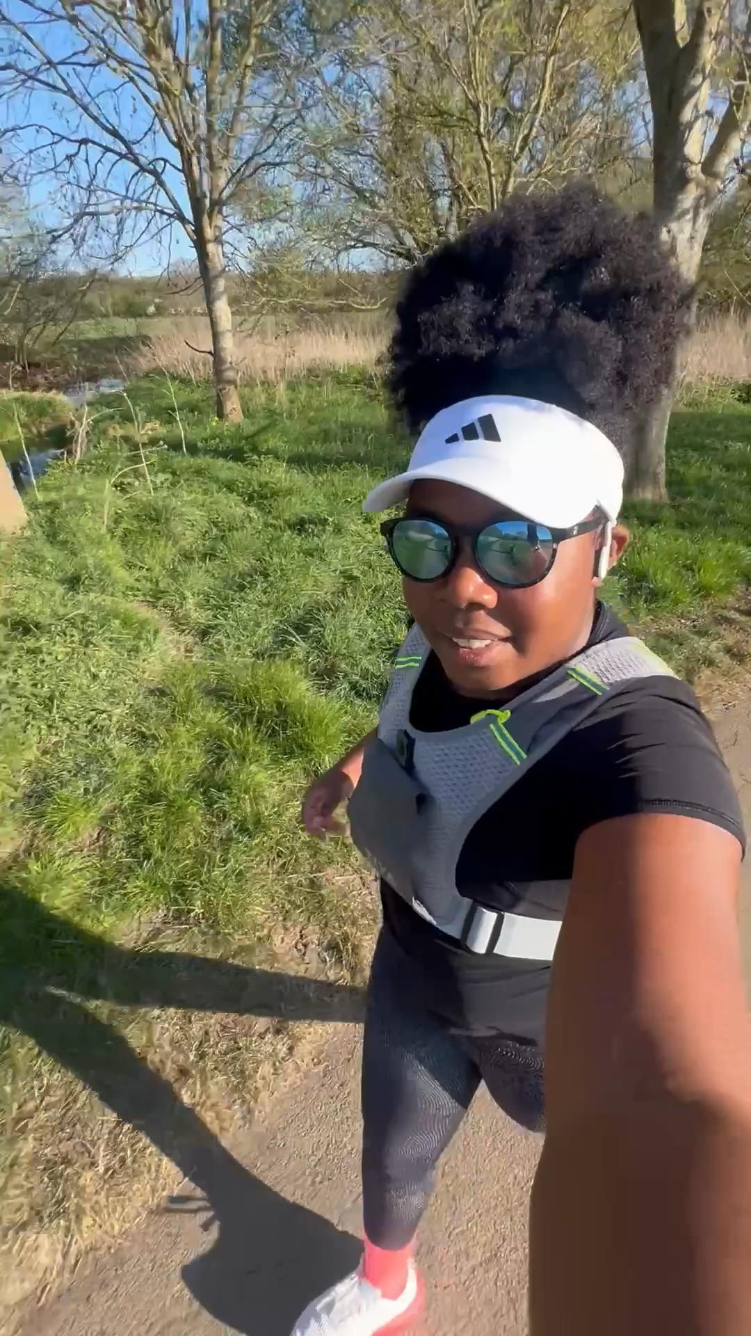 Testing out the Sweaty Betty x Saucony Glide18 Performance Running shoes today. Think my smile tells you how happy I am 😝

Also first time out for my visor and it made a huge difference for keeping the sun off my face 🙌🏾 marathon day kit is shaping up nicely!

#LTKshoes #LTKuk #LTKfitness