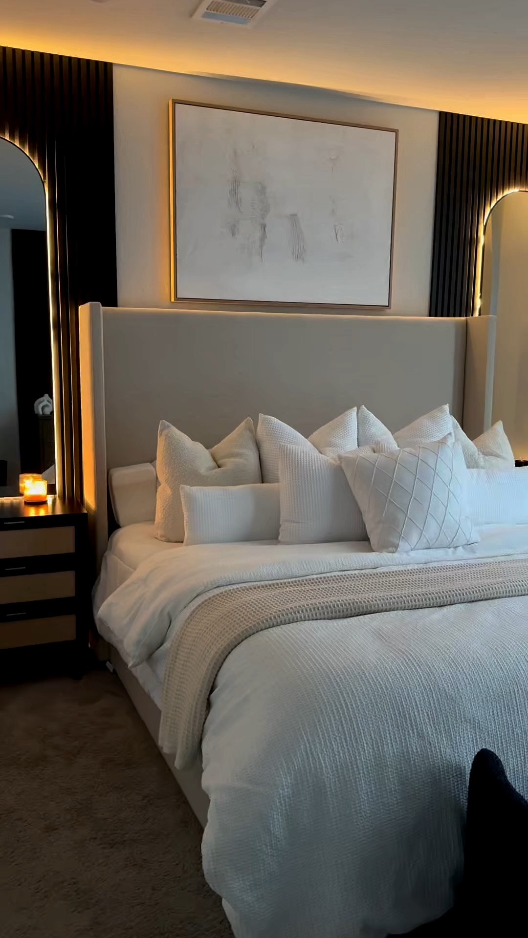I love a good fall refresh! My duvet set from Cariloha is a year round gem. It looks and feels luxe, like I’m in a hotel. It has a cooling effect, which is perfect if you’re like me and you get hot at night! But most importantly, I love that I can wash it on my own. Super convenient! @Cariloha