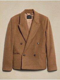Brushed Blazer Coat | Banana Republic Factory
