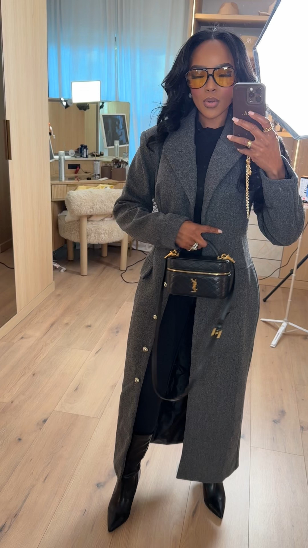 Chic winter layering done right — a timeless black base styled with a tailored gray coat for an effortlessly polished look. Clean, elevated, and easy to recreate with everyday staples that work overtime in your wardrobe.

Perfect for workdays, dinner plans, city errands, or travel days when you want to look put together without trying too hard.

📏 Sizing:
Wearing size Small
Height: 5'4"
Weight: 138 lbs
Bust: 34D
Waist: 27"
Hips: 40"
Pants: 27 Long

This outfit is built around classic neutrals you can style multiple ways — the cost per wear drops every time you re-style these pieces, making it a smart long-term shopping strategy.

Tap to get details and recreate this look.

Follow me on Instagram and YouTube @kirasfashionfinds

#LTKootd #LTKvlog