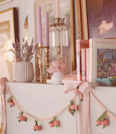 #ad I had so much fun putting together a Valentine mantel using my pretty @bridgewatercandles Sweet Grace flower diffuser. It turns pink as it diffuses the Sweet Grace fragrance, and the color is perfect with all of the other pink tones! I love the @bridgewatercandles mission to provide meals to orphaned children around the world, and I’ve linked some of my favorites here. #sweetgrace #flowerdiffuser #valentinesdaygift” 

#LTKSeasonal #LTKhome