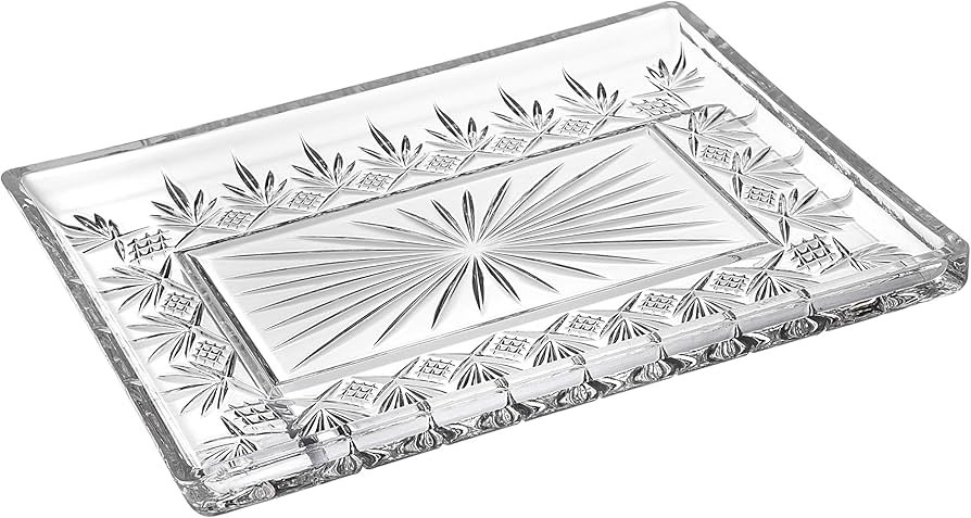 Godinger Crystal Dublin Vanity Tray | Amazon (US)