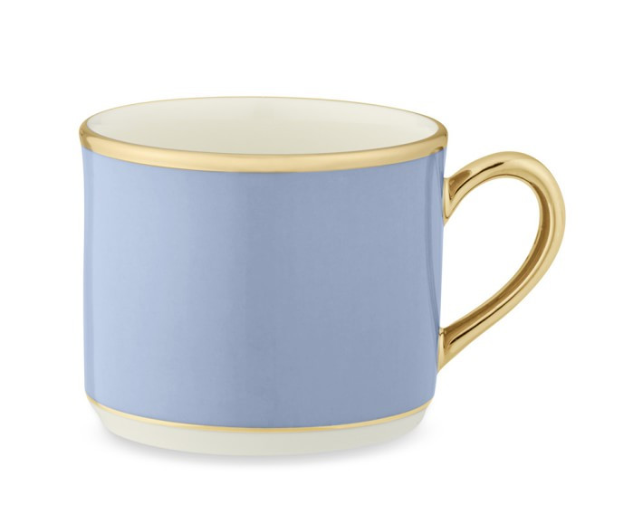 Pickard Color Sheen Teacup, Blue Gold | Williams-Sonoma
