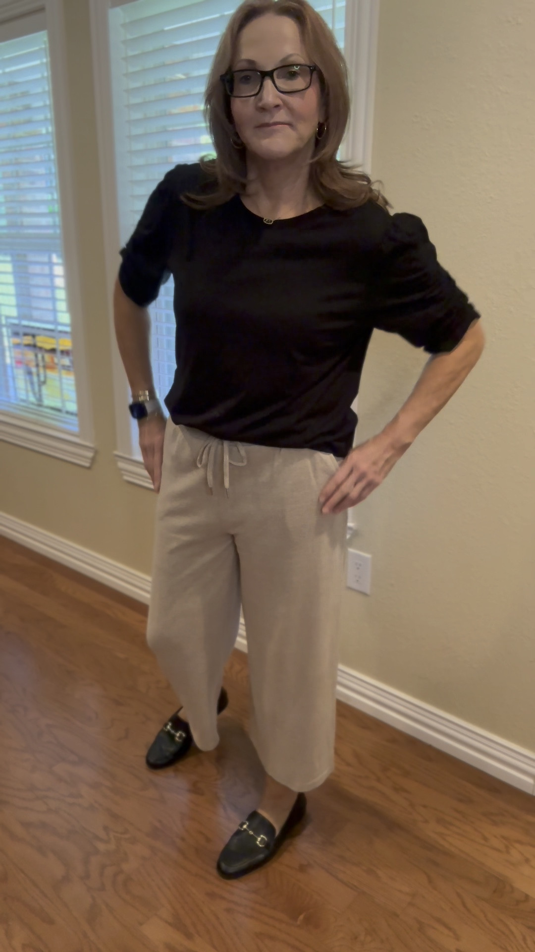 Top/4 colors/$9/ size down one from
 Normal size
Pants/$14/tts/ comfy /thin hacci knit
Shoes under $38/ Amazon/tts/ so comfortable 

#LTKFindsUnder50 #LTKBacktoSchool #LTKWorkwear